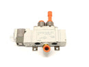 SMC SY5120-5LOZ-N7T 5-Port 2-Position Single Solenoid Valve 1/4" NPTF 24VDC - Maverick Industrial Sales