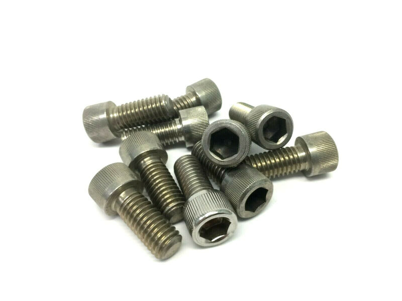 Socket Head Cap Screw Stainless Steel  7/16" UNC x 1" Length LOT OF 10 - Maverick Industrial Sales