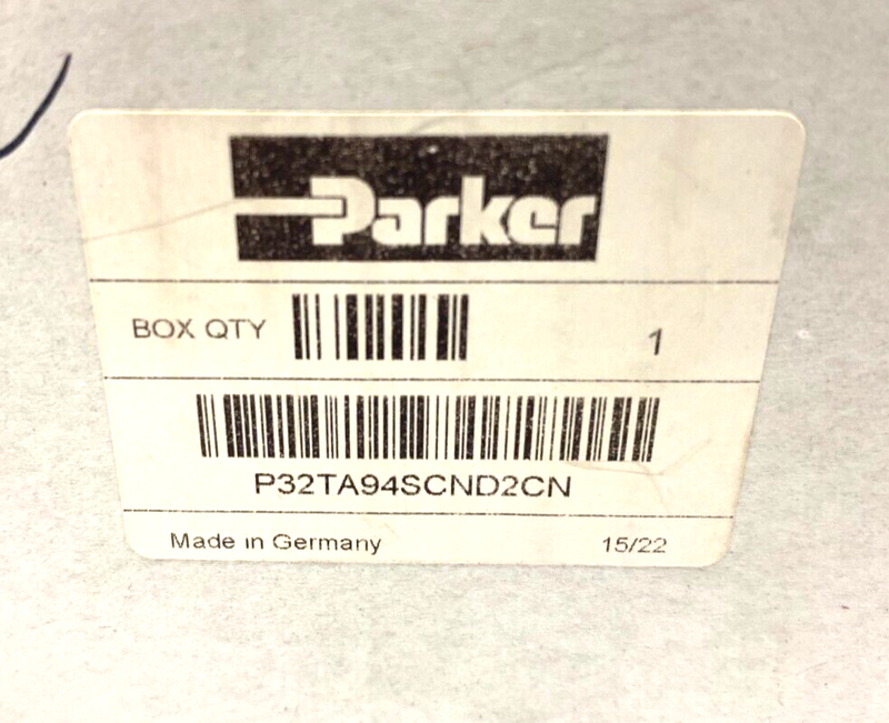 Parker P32TA94SCND2CN Modular Soft Start Dump Valve - Maverick Industrial Sales