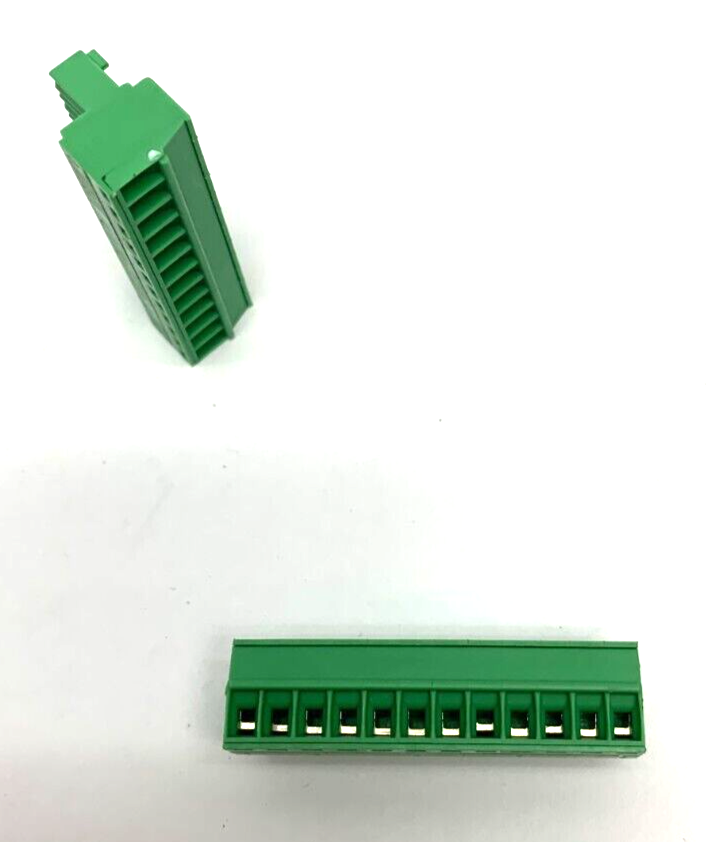 Phoenix Contact 1840463 Male Screw Slot PCB Connector MC 1,5/12-ST-3,5 LOT OF 2 - Maverick Industrial Sales