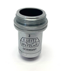 E. Leitz Wetzlar 3 170/- C10:1 A0.25 10x Microscope Objective Lens - Maverick Industrial Sales