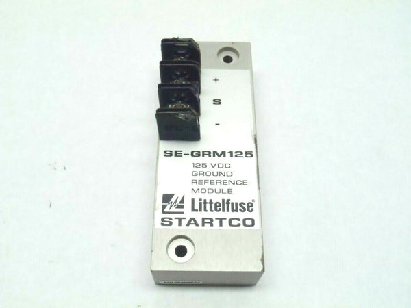 Littelfuse Startco SE-GRM125 Ground Reference Module 125VDC REV 01 - Maverick Industrial Sales