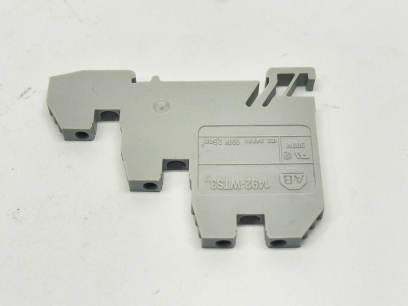 Allen Bradley 1492-WTS3 Terminal Blocks Light Grey 2.5mm 10A 300V LOT OF 5 - Maverick Industrial Sales