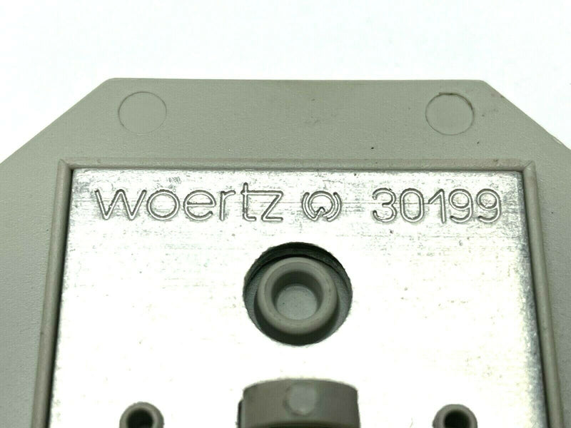 Woertz 30199 Stopper DIN35 height 50mm LOT OF 5 - Maverick Industrial Sales