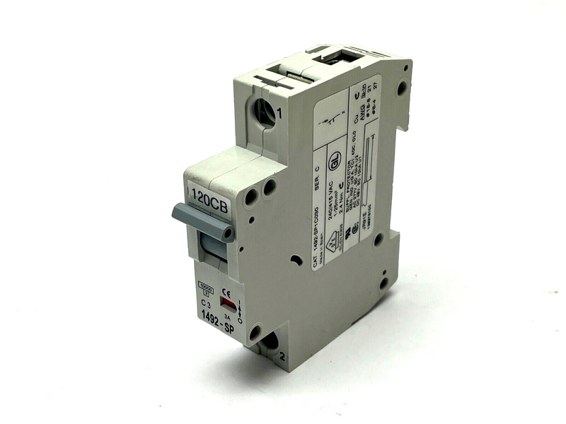 Allen Bradley 1492-SP1C030 Ser. C Breaker 3A 1P 277V - Maverick Industrial Sales