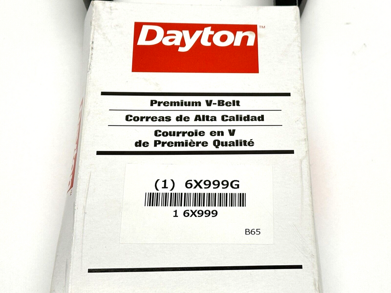 Dayton 6X999G B65 Premium V-Belt Outside Length 68" - Maverick Industrial Sales