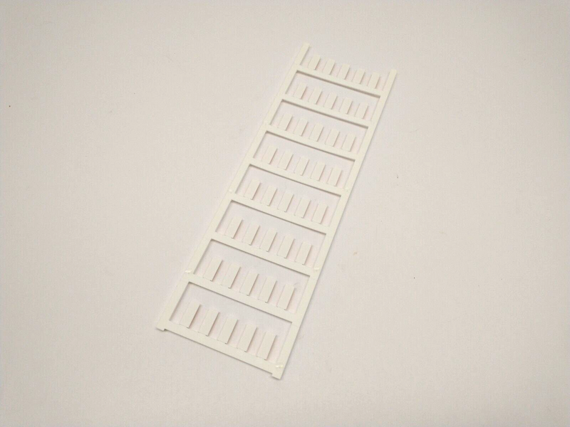 Allen Bradley 1492-MAS6X15 Ser A Blank Adhesive Marker Cards 6mm x 15mm BOX OF 5 - Maverick Industrial Sales