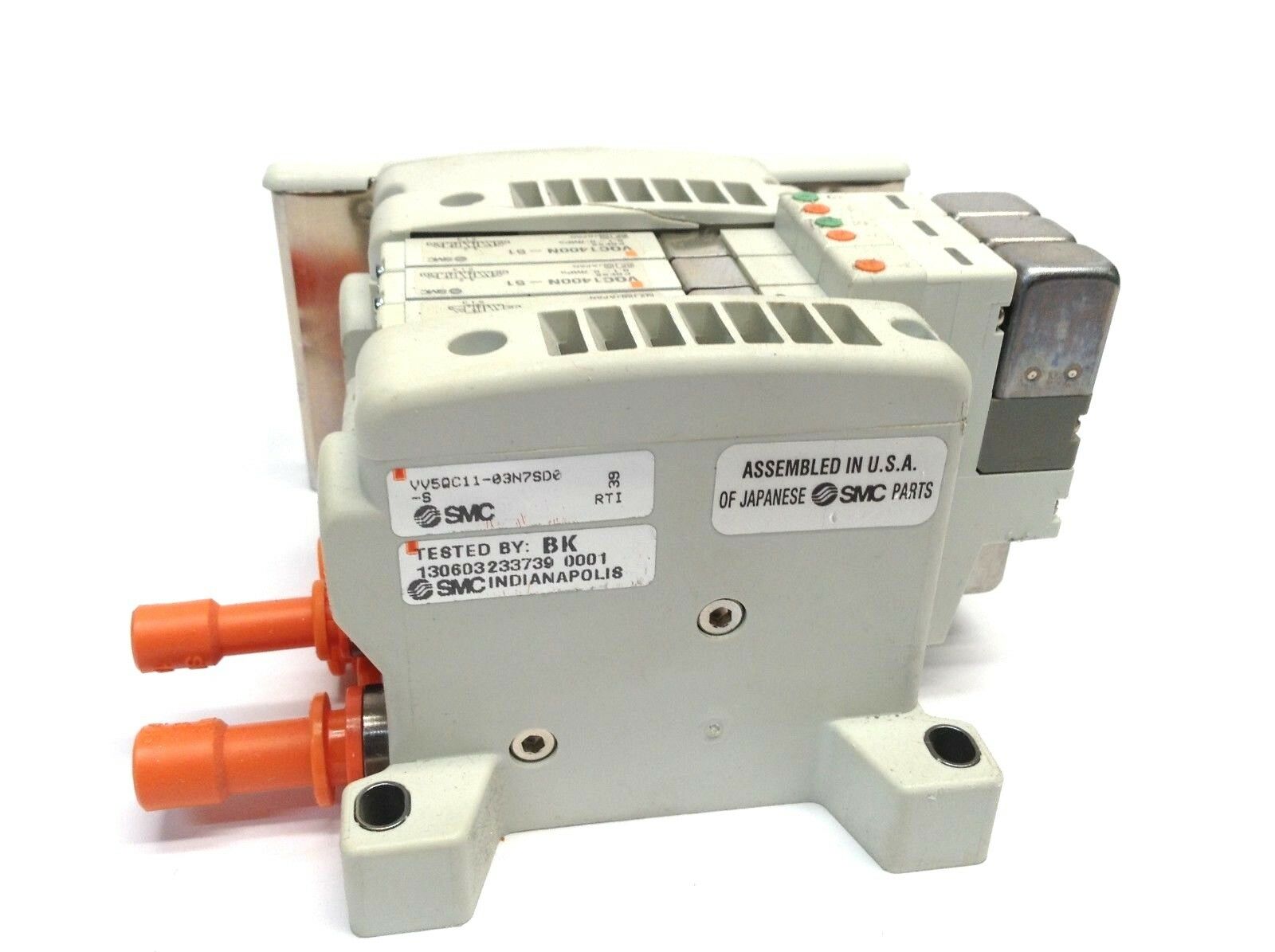 SMC VV5QC11-03N7SD0-S Pneumatic Solenoid Manifold w/ D Sub Connector - Maverick Industrial Sales