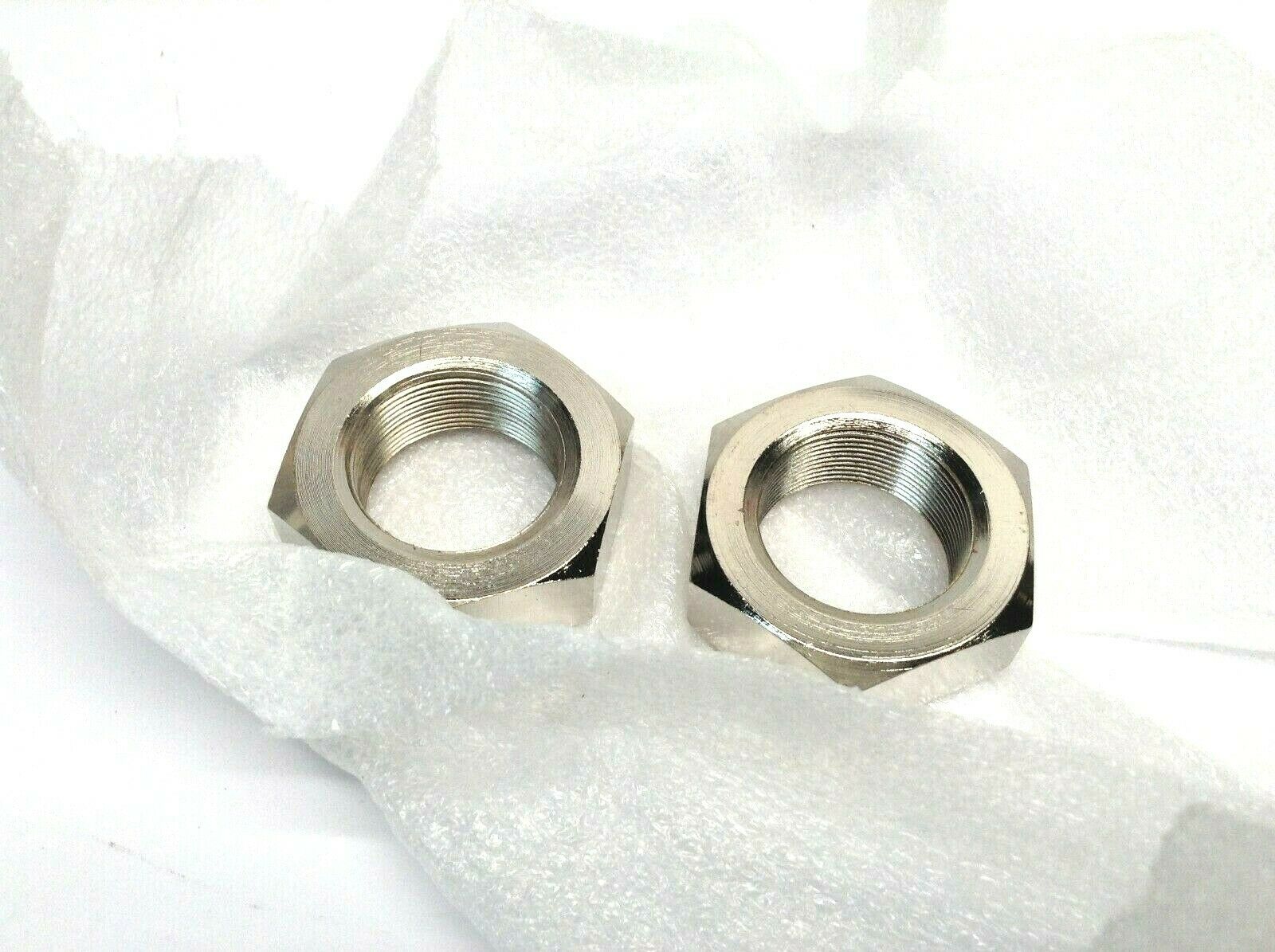 Lot of 2 NT-16 Jam Nuts - Maverick Industrial Sales