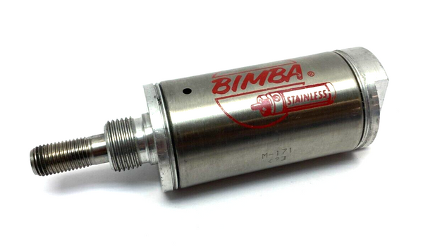 Bimba M-171 Single-Acting Spring Return Air Cylinder 1-1/2" Bore 1" Stroke - Maverick Industrial Sales