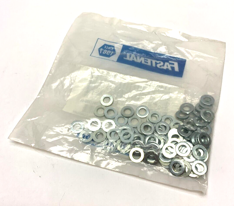 Fastenal 1140355 Metric Flat Washers DIN 125A ZP M6 PACK OF 100 - Maverick Industrial Sales