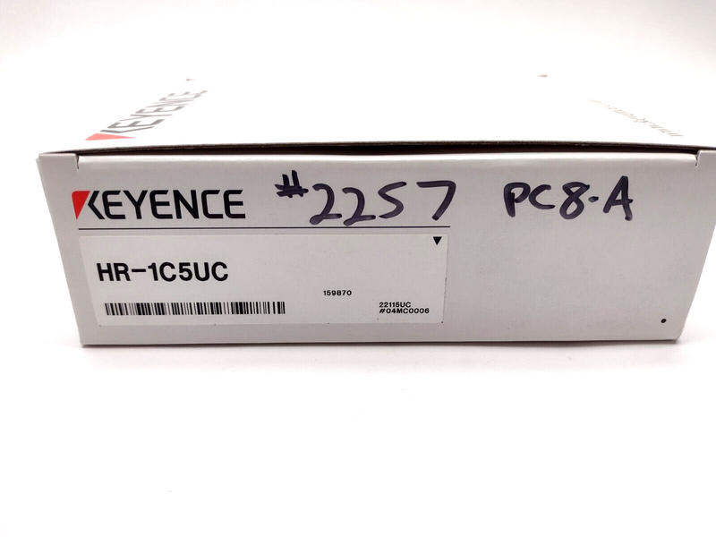 Keyence HR-1C5UC Communication Cable for HR-100 Series, USB, Curl Type, 5 m - Maverick Industrial Sales