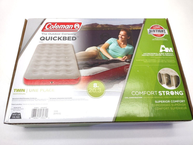 Coleman 2000029819 Quickbed Twin 8" High Quick Airbed 076501139624 - Maverick Industrial Sales