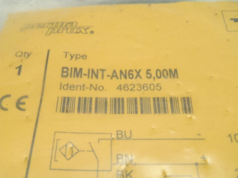 Turck BIM-INT-AN6X 5,00M Proximity Sensor 4623605 - Maverick Industrial Sales
