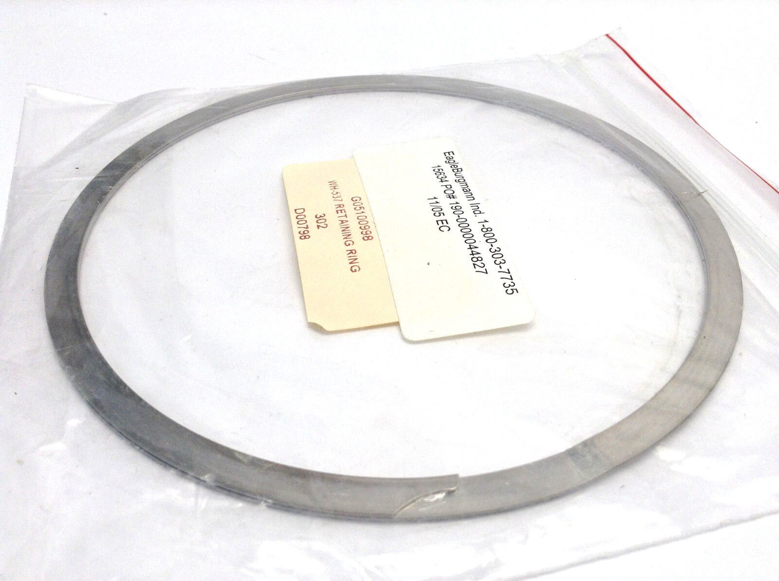 EagleBurgmann 15634 WH-537 Retaining Ring - Maverick Industrial Sales