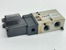 SMC VZ412 3-Port Pneumatic Body Ported Solenoid Valve w/ 24VDC Coil LOT OF 2 - Maverick Industrial Sales