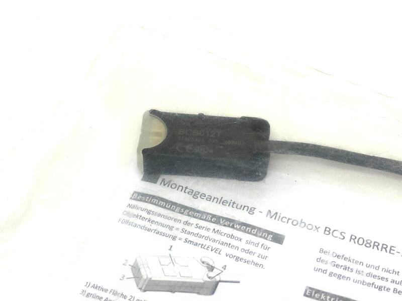 Balluff BCS R08RRE-PSM80C-EP00,3-GS75 Capacitive Proximity Switch Sensor BCS012T - Maverick Industrial Sales