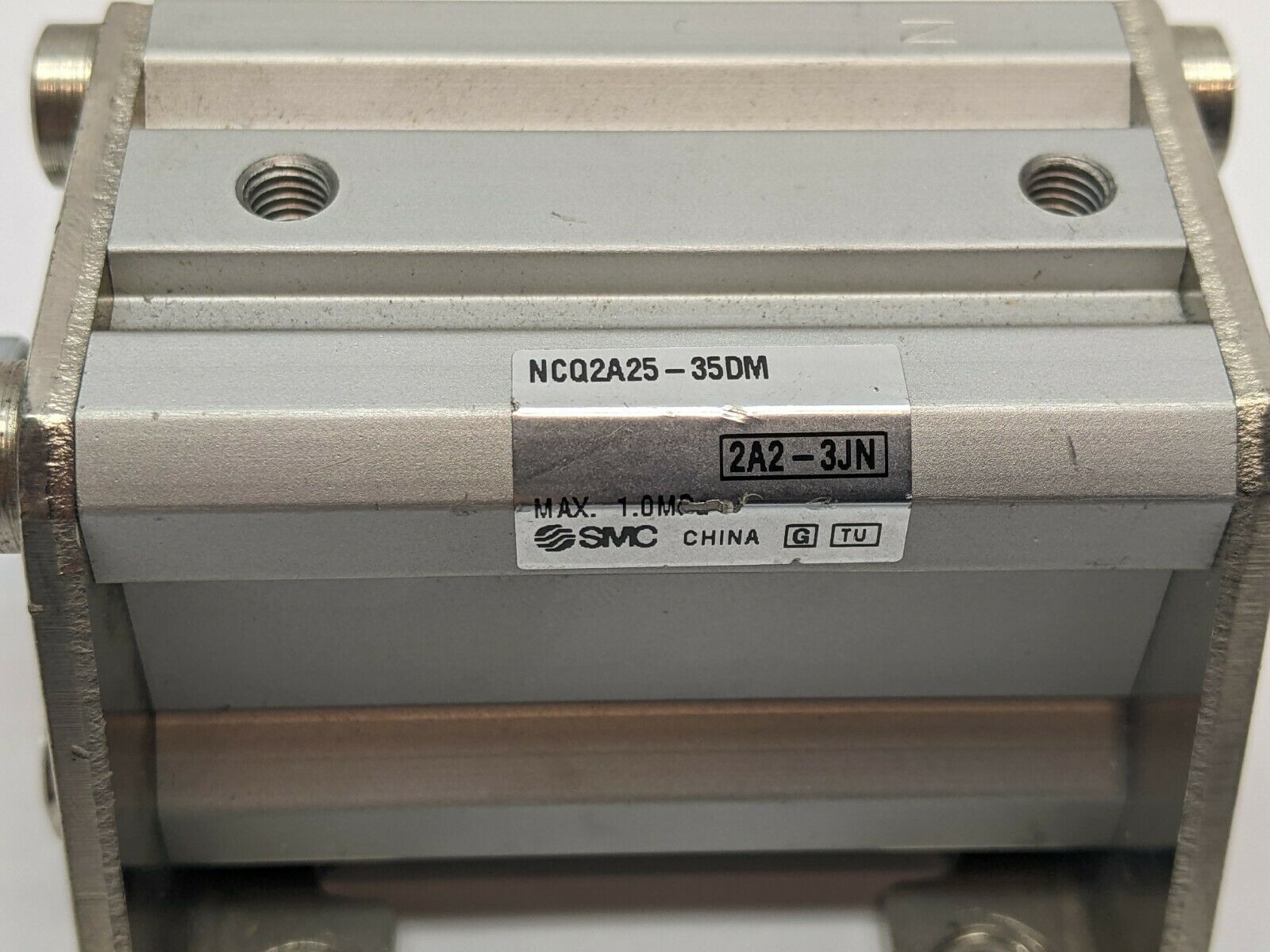 SMC NCQ2A25-35DM Compact Pneumatic Cylinder 25mm Bore 35mm Stroke - Maverick Industrial Sales