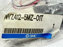 SMC NVZ412-5MZ-01T Pneumatic Solenoid Valve 3-Port 24VDC - Maverick Industrial Sales