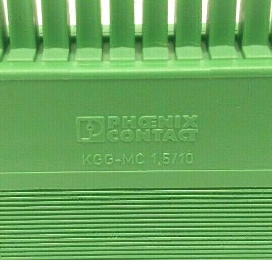 Phoenix Contact KGG-MC 1,5/10 Cable Housing 10-Position 1834424 LOT OF 4 - Maverick Industrial Sales