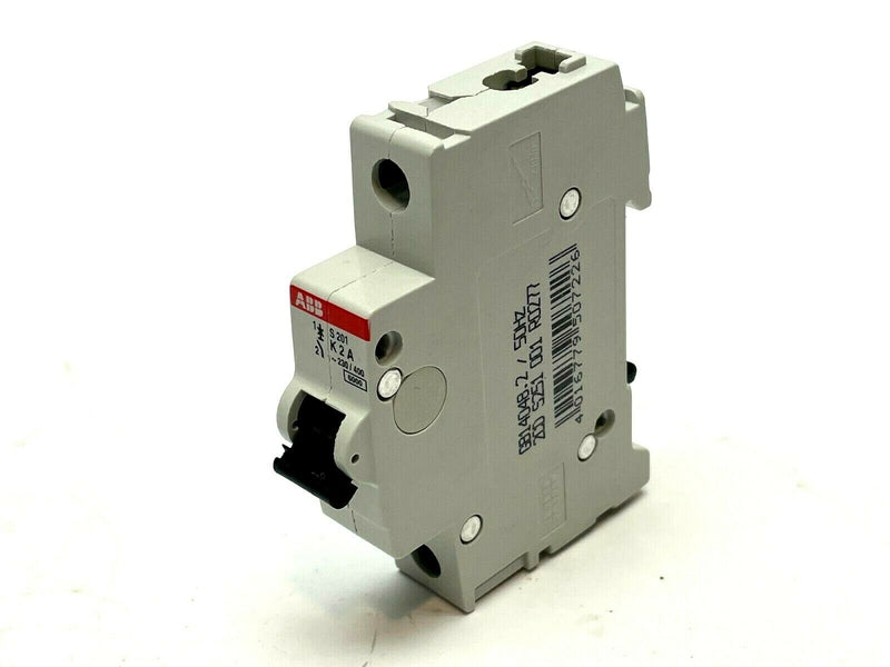 ABB S201-K2A Miniature Circuit Breaker 1P 2A - Maverick Industrial Sales