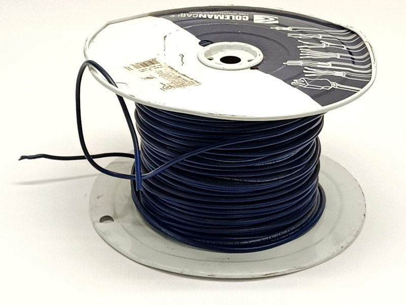 Coleman Cable 41105 Blue Machine Tool Wire 10 AWG 104/30 MTW 21 lbs - Maverick Industrial Sales