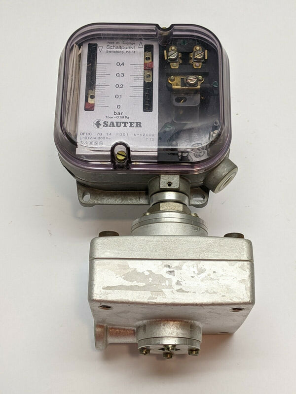 Sauter DFDC 7B 14 F001 Differential Pressure Switch A2002 - Maverick Industrial Sales