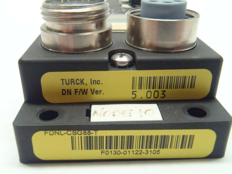 Turck FDNL-CSG88-T Bus Stop 8 In 8 Out Station DeviceNet - Maverick Industrial Sales