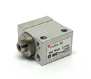 SMC CUJB10-6S Compact Mini Cylinder Free Mount Single Act 6mm Bore 10mm Stroke - Maverick Industrial Sales