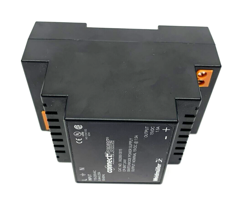 Weidmuller 992889 0015 Connect Power Switchmode Power Supply 24W 15VDC - Maverick Industrial Sales