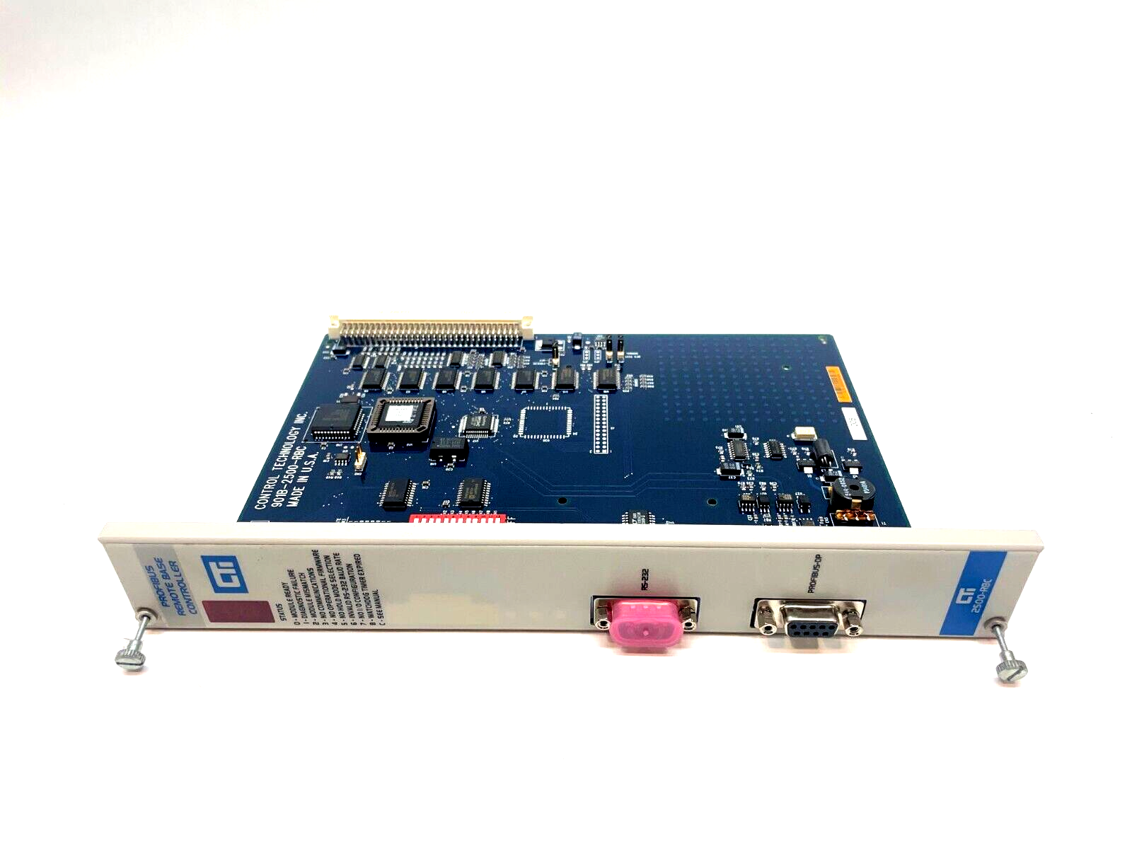 CTI 901B-2500-RBC Profibus Remote Base Controller, RBC Adapter for Series 500 - Maverick Industrial Sales