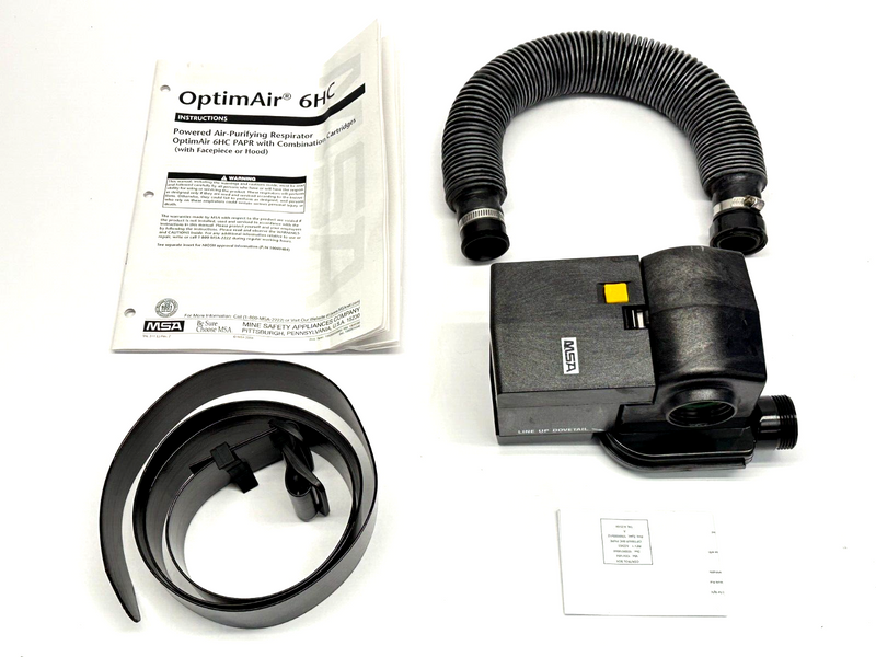 MSA OptimAir MM PAPR Motor/blower, w/o cable Part# 10095163 MSA OptimAir MM PAPR Motor/blower, w/o cable Part# 10095163