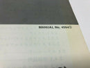 Mitutoyo CMMC-3S User's Manual, Control Unit for CNC CMM, 4593 & 4594 - Maverick Industrial Sales