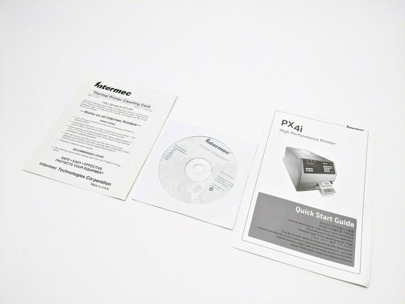 Intermec 946-001-002 Printer Companion CD, PX4i Quick Start Guide, Cleaning Card - Maverick Industrial Sales