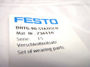 DHTG-90-STATISCH Set of Wearing Parts VerschleiBteilsatz 736116 - Maverick Industrial Sales