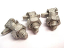 Lot of (3) Burndy KSU20 Slit Bolt Connector 10-4T, 6-16, 4R - Maverick Industrial Sales