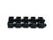 Item 0.0.026.72 Multiblock Panel Mount PA 8 Black LOT OF 10 - Maverick Industrial Sales