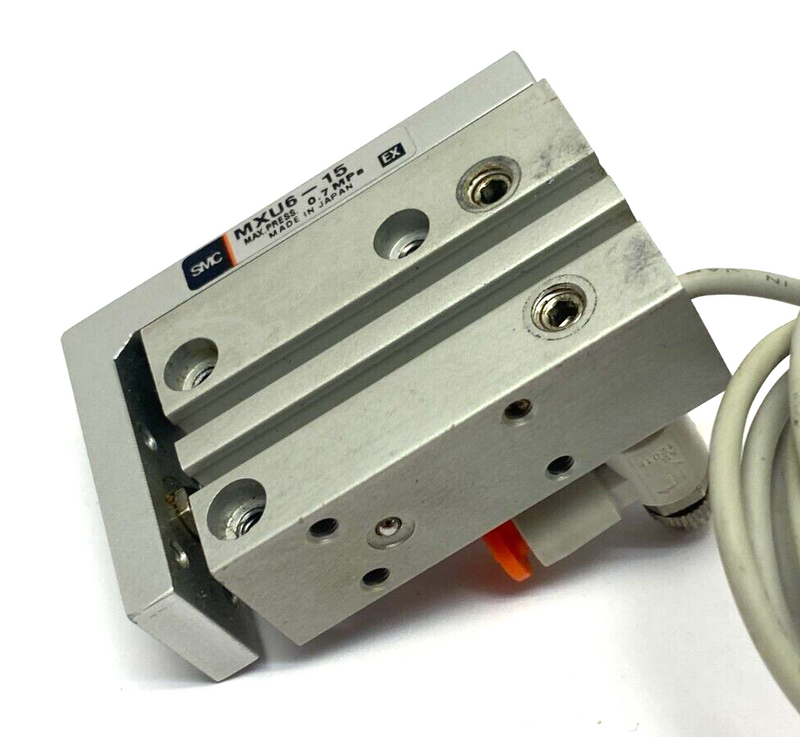 SMC MXU6-15 Pneumatic Guide Cylinder - Maverick Industrial Sales