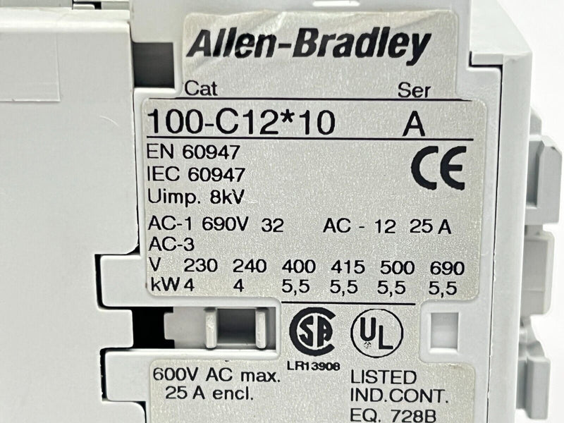 Allen Bradley 100-C12UD-10 Ser A Contactor 120V Coil - Maverick Industrial Sales