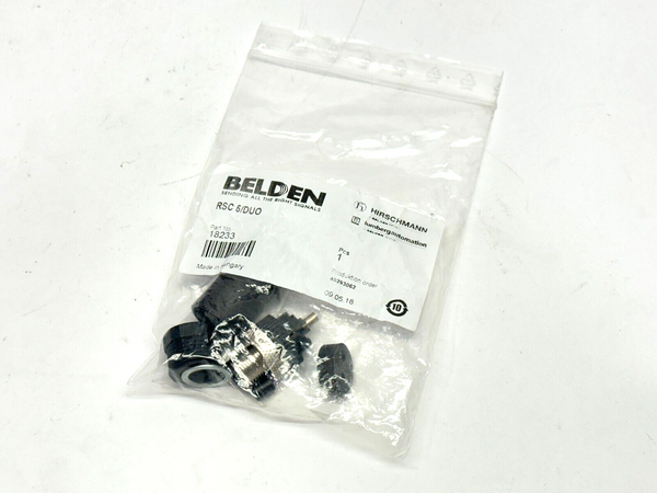 Belden RSC 5/DUO Circular Connector Receptacle 5 Pin 18233 - Maverick Industrial Sales