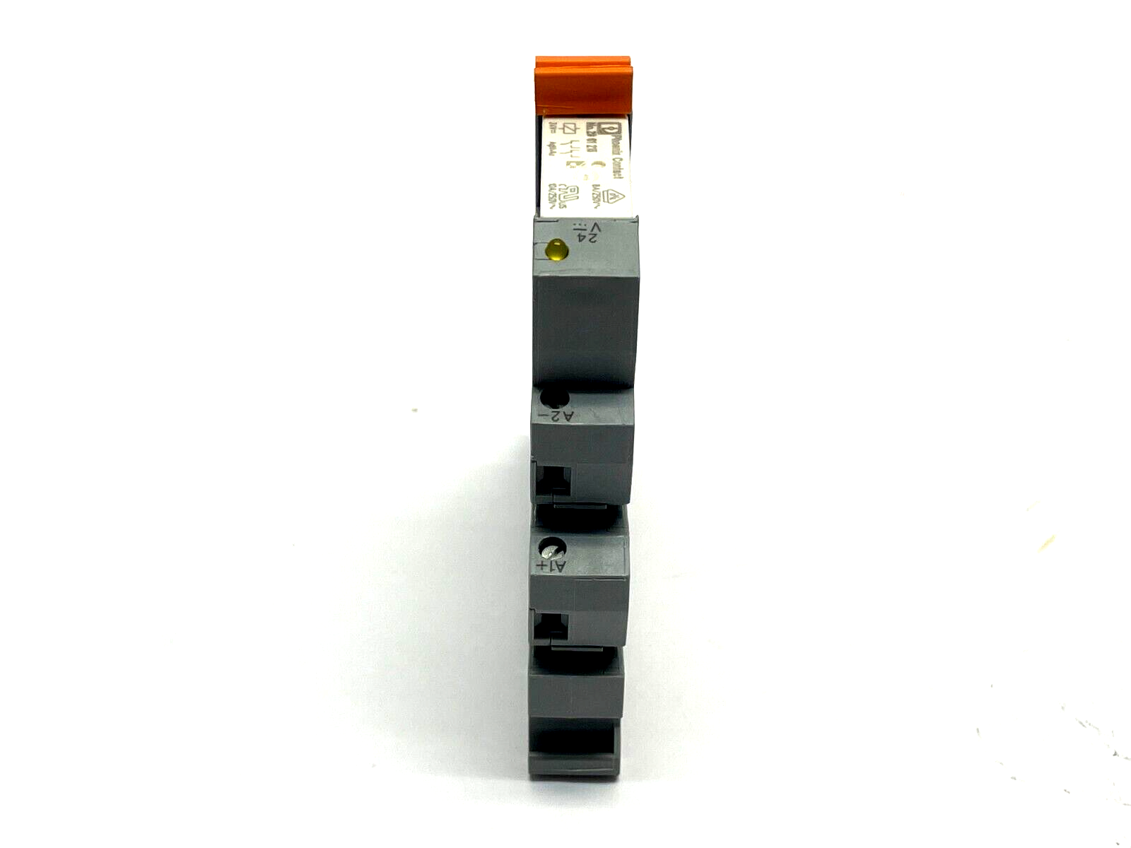 Phoenix Contact PLC-BSC-24DC/21-21 Relay Base 2967015 w/ 2961215 Relay LOT OF 2 - Maverick Industrial Sales