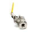 Parker VP502SS-4 Stainless Steel Ball Valve 1/4" Female Pipe, Padlock, CF8M - Maverick Industrial Sales