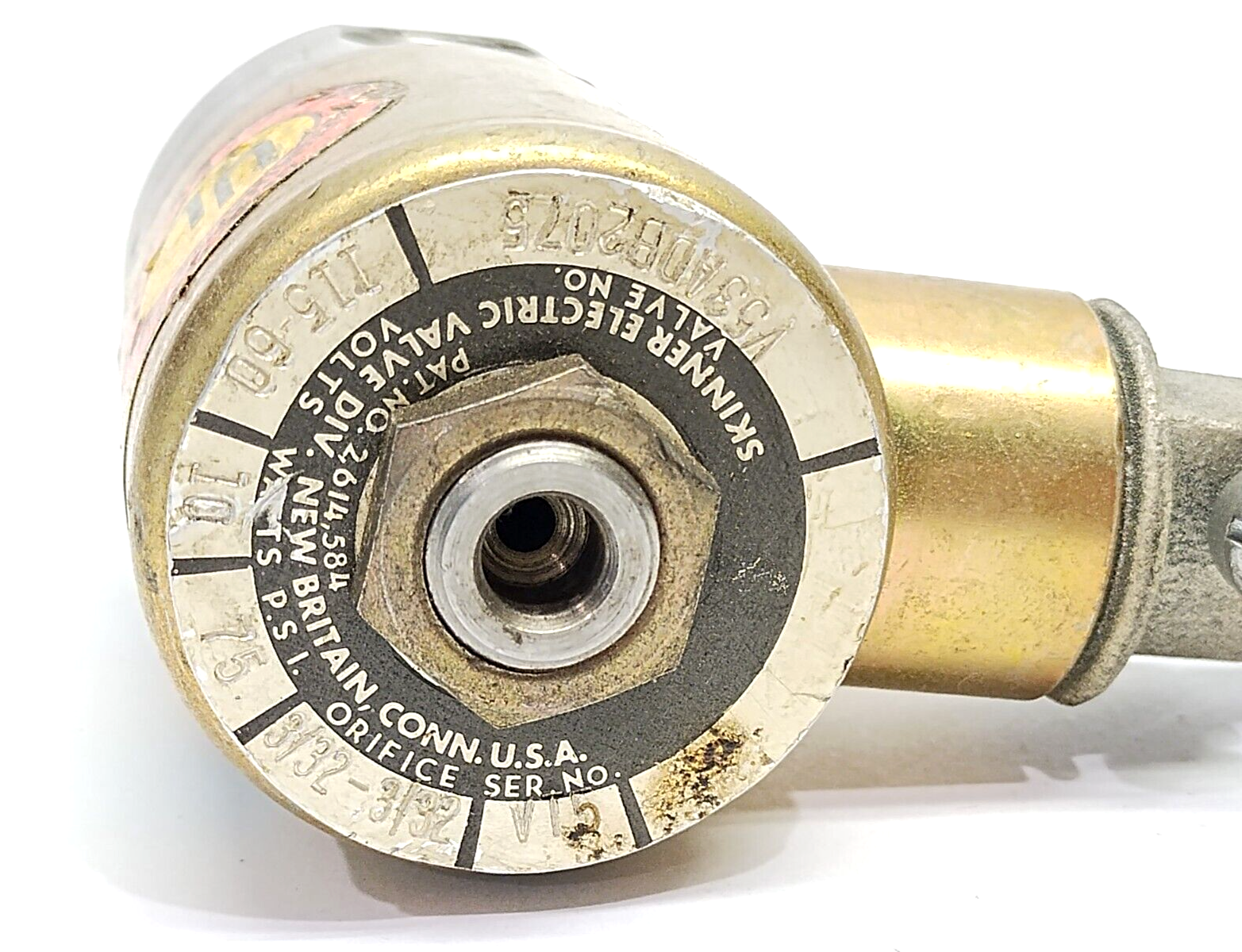 Skinner Valve V53ADB2075 Solenoid Valve 115V 10W 75PSI 3/32 Orifice - Maverick Industrial Sales