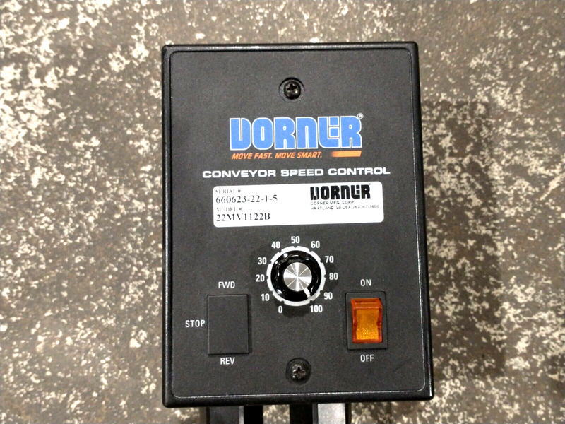 Dorner 252M18-0900200A040401 2200 Ser Flat Belt Center Drive Conveyor 9'L x 18"W - Maverick Industrial Sales
