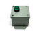 Hoffman A4048C Pushbutton Enclosure w/ Allen Bradley 800FP-U2F3F3 Up/Down Button - Maverick Industrial Sales