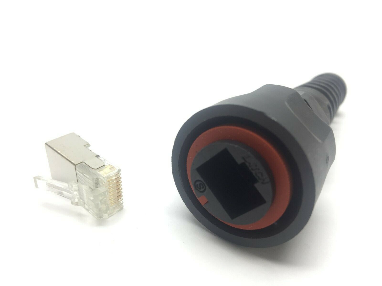 Escort Memory Systems 46-1548 Strain Relief RJ45 Plug - Maverick Industrial Sales