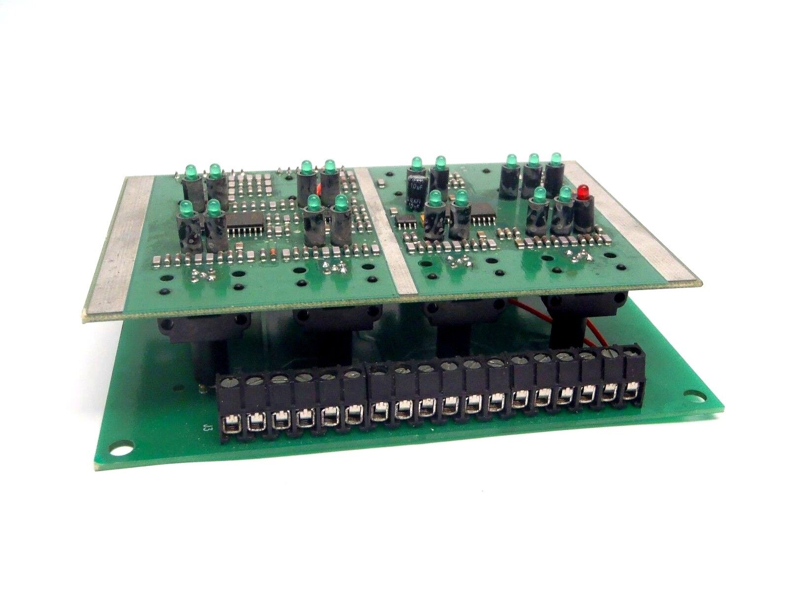 QSFDE 2472200 5460517102 | Mannesmann Rexroth QSFDE 2472200 24V 8 Input Card 5460517102 Missing Top Board - Used - Maverick Industrial Sales