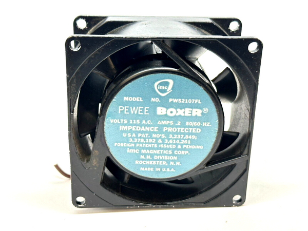 IMC PWS2107FL PEWEE Boxer Fan 0.2A 115VAC - Maverick Industrial Sales