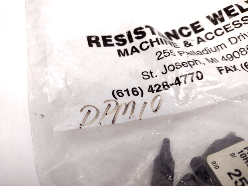 Resistance Welding DPM10RSWL Weld Guide Pin TP-M10 LOT OF 30 - Maverick Industrial Sales