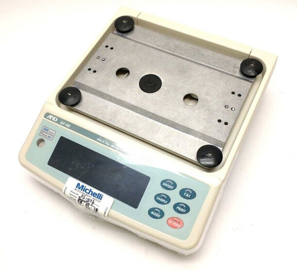 A&D GF-8K Precision Electronic Balance 8.1kg x 0.01g 50004 NO WEIGHING PAN - Maverick Industrial Sales